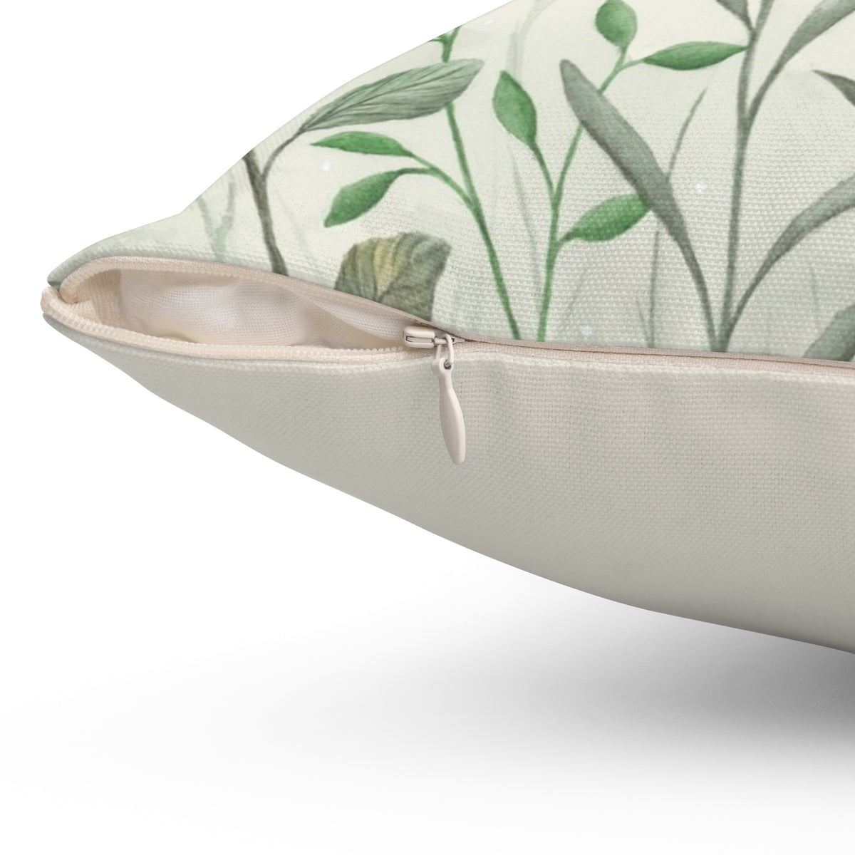 Pink Watercolor Floral Cushion - Spring Flowers