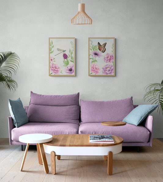 Dragonfly - Watercolor Wall Art
