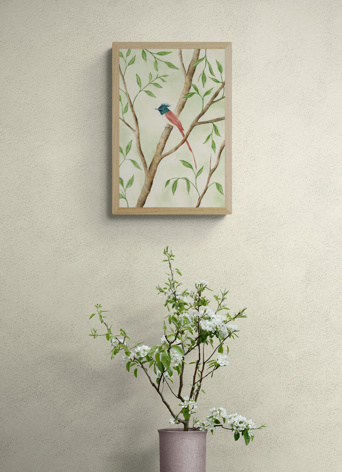 A Little Bird - Watercolor Wall Art