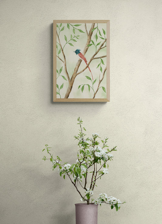 A Little Bird - Watercolor Wall Art
