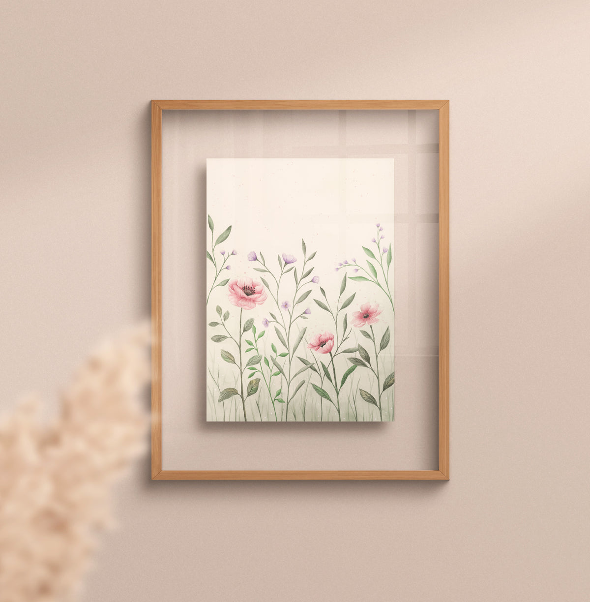 Spring Flowers - Watercolor Wall Art
