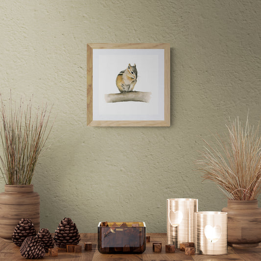Squirrel - Watercolor Wall Art